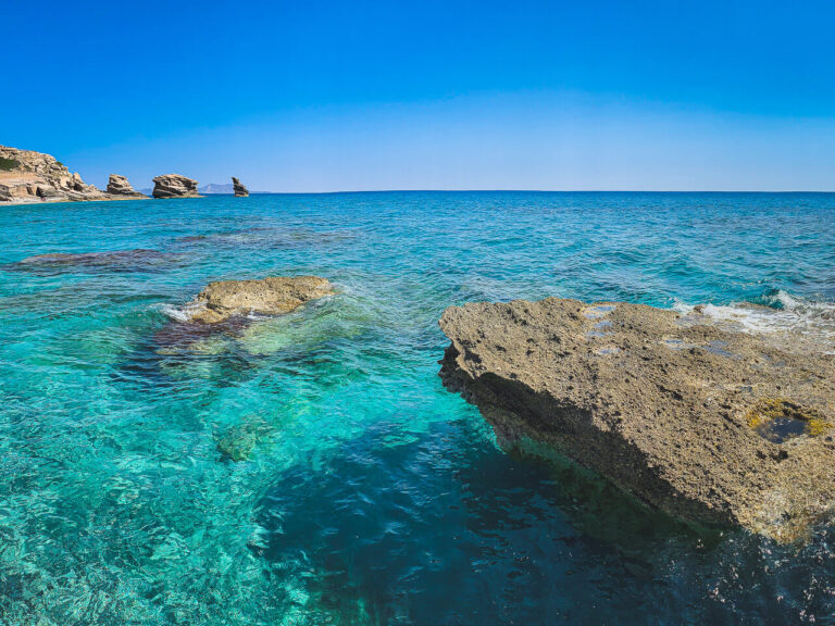 Triopetra Strand auf Kreta