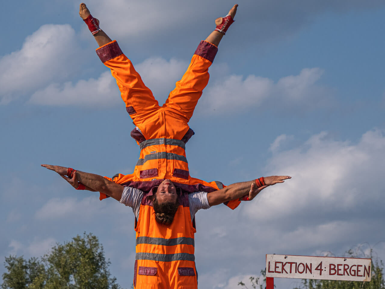 Job Shadowing Akrobatikkunst Tollwood München