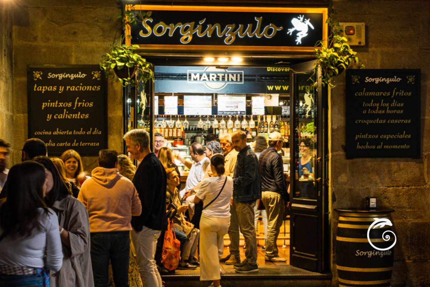 Picture of a pintxos bar in Bilbao (Felix Harling)