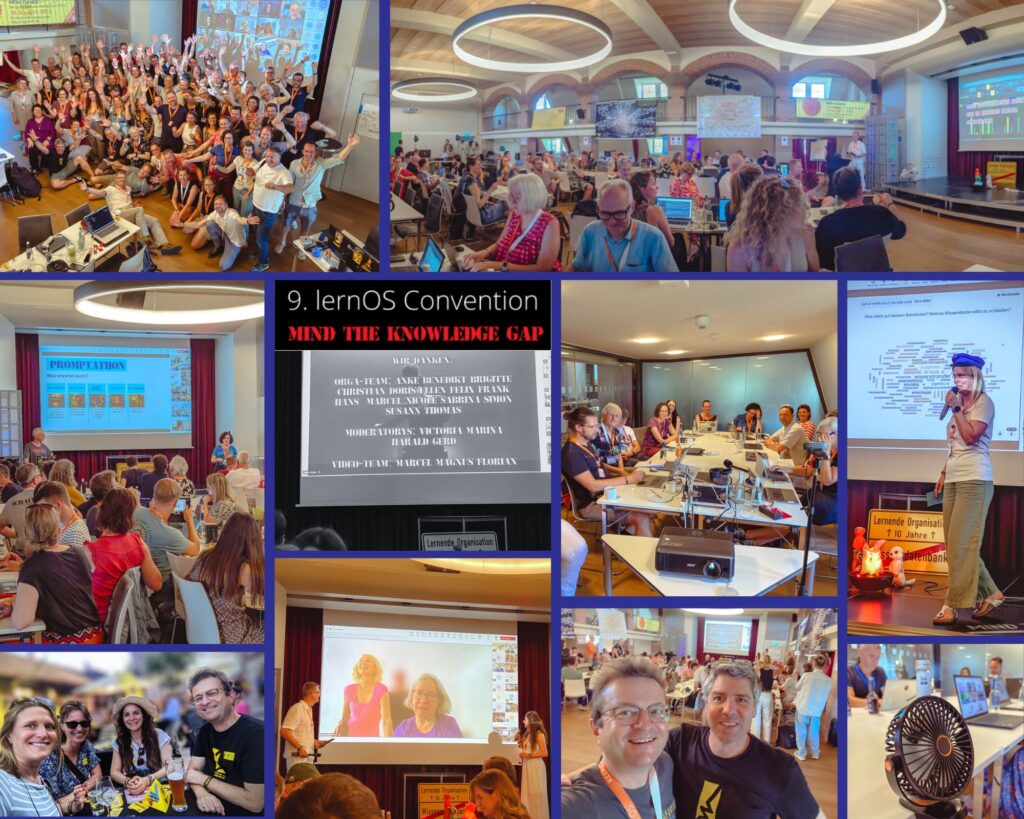 Collage mit Impressionen der loscon 2025