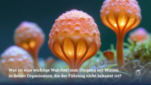 Frage zu Blinde Flecken - Was Organisationen von Pilzen lernen können - Lightning Talk #loscon25 - Felix Harling