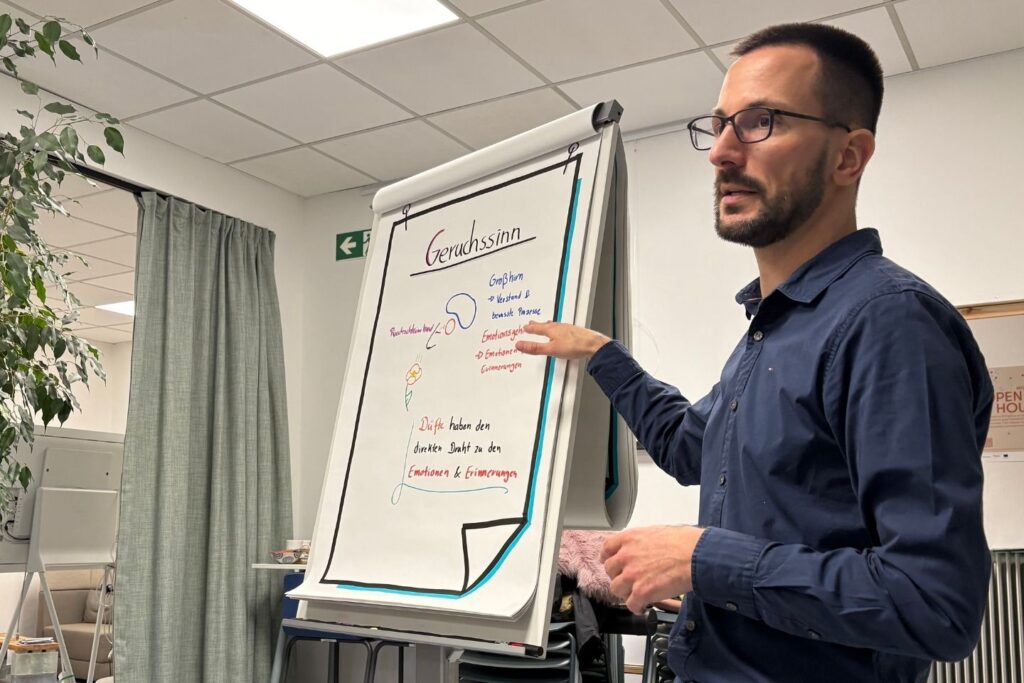 Impact durch Düfte mit Daniel Hogen beim ICF Chapter Karlsruhe